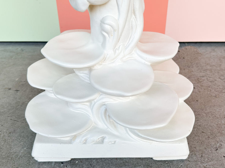 Chinoiserie Chic Lotus Floor Lamp