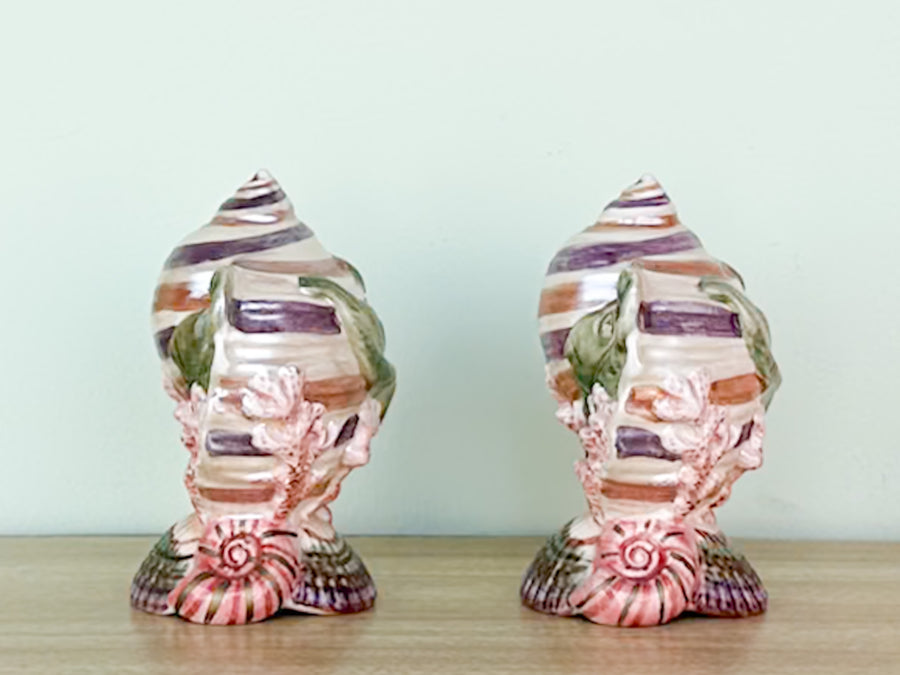 Fitz and Floyd Shell Salt and Pepper Set