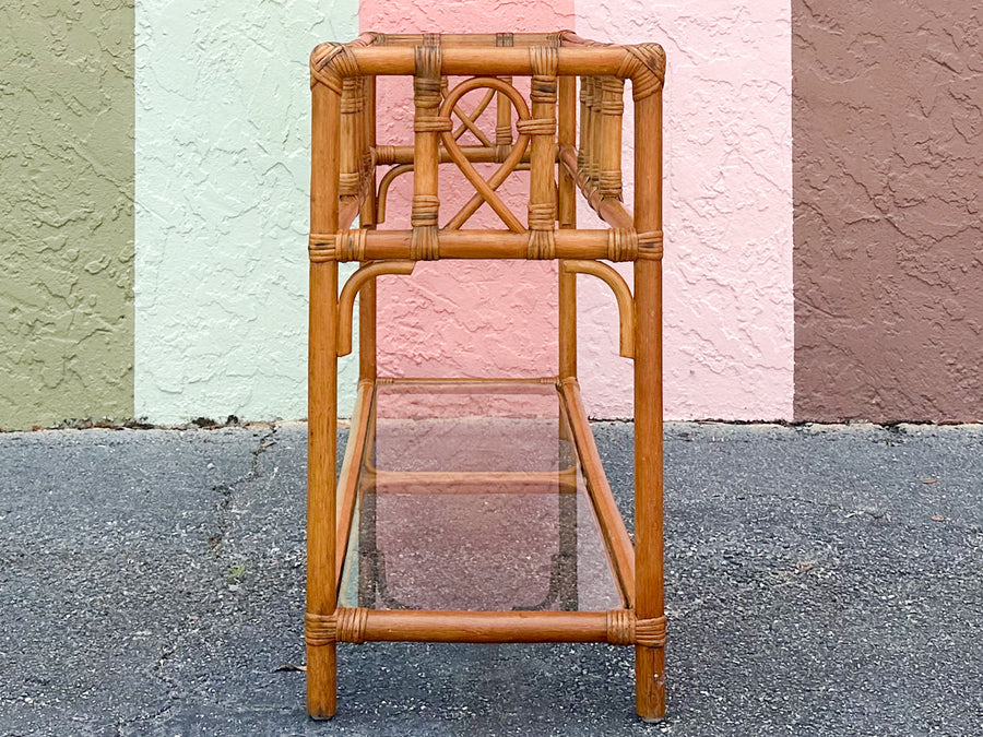 Coastal Rattan Console