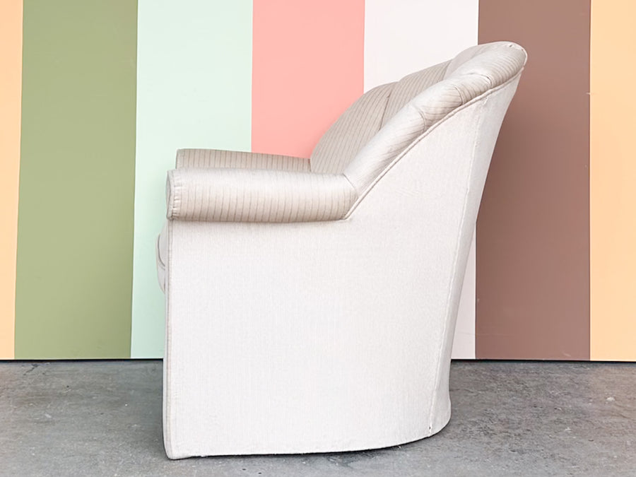 Shell Back Upholstered Chair
