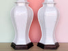 Pair of Palm Beach Style Faux Bamboo Lamps