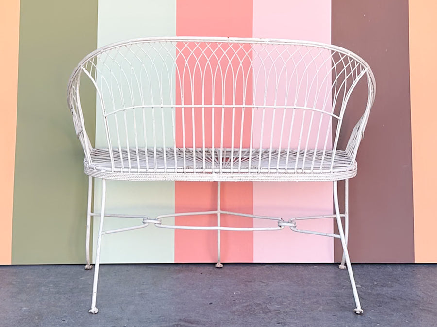 Sweet Wrought Iron Bench