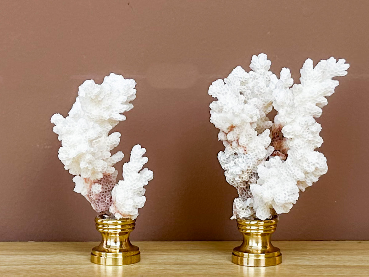 White Coral Finial