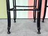 Pair of Faux Bamboo Bar Stools