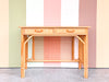 Old Florida Rattan Desk