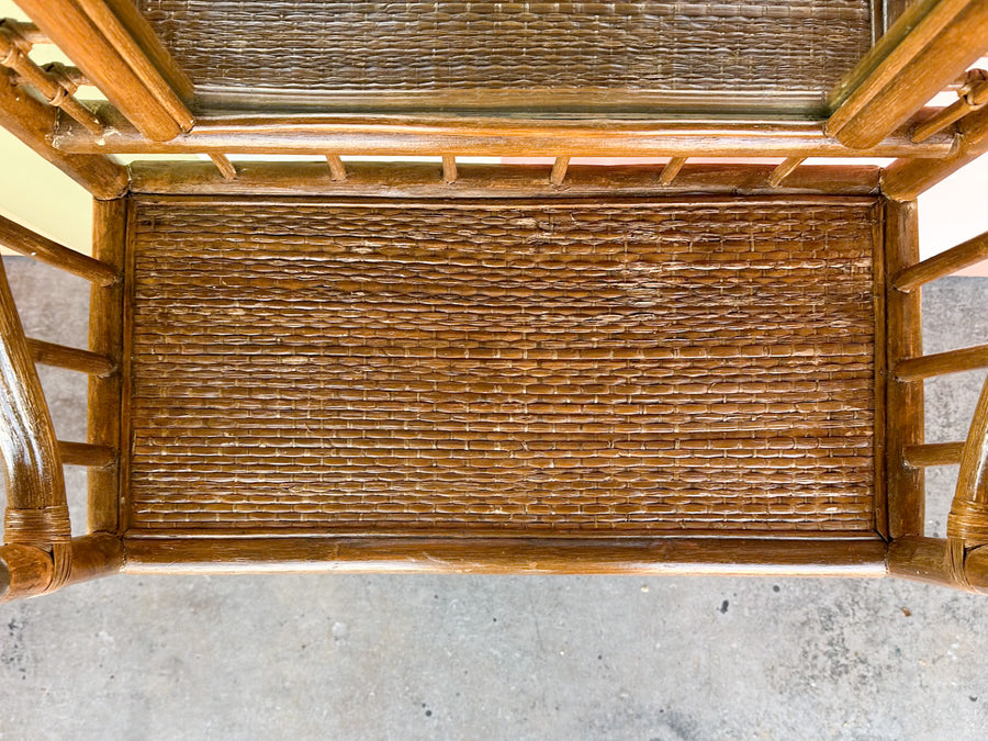 Maitland Smith Rattan Hall Tree