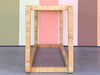 Baldwin Style Rattan Wrapped Console