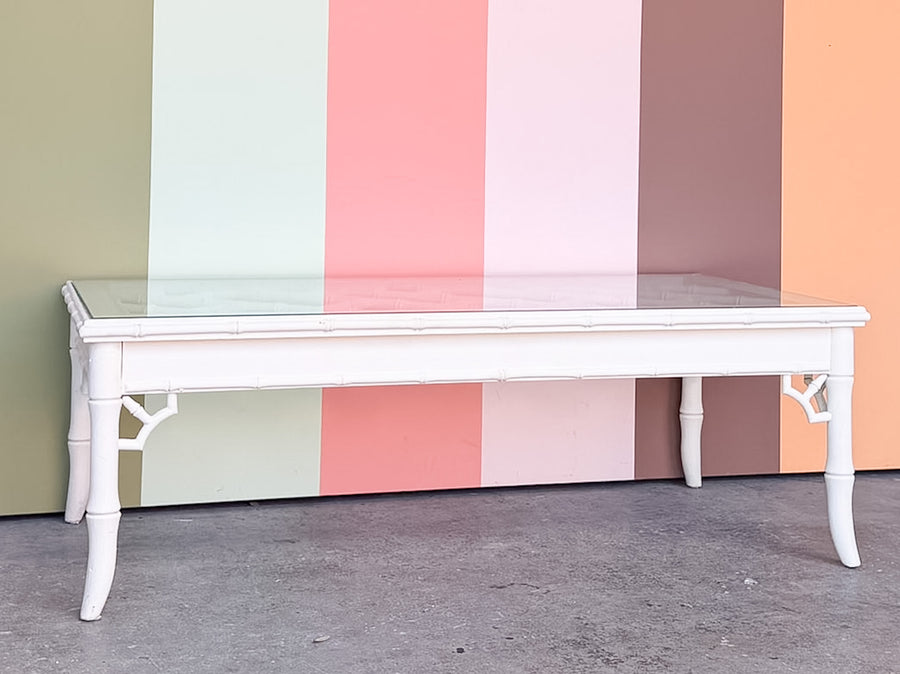 Painted Chippendale Coffee Table
