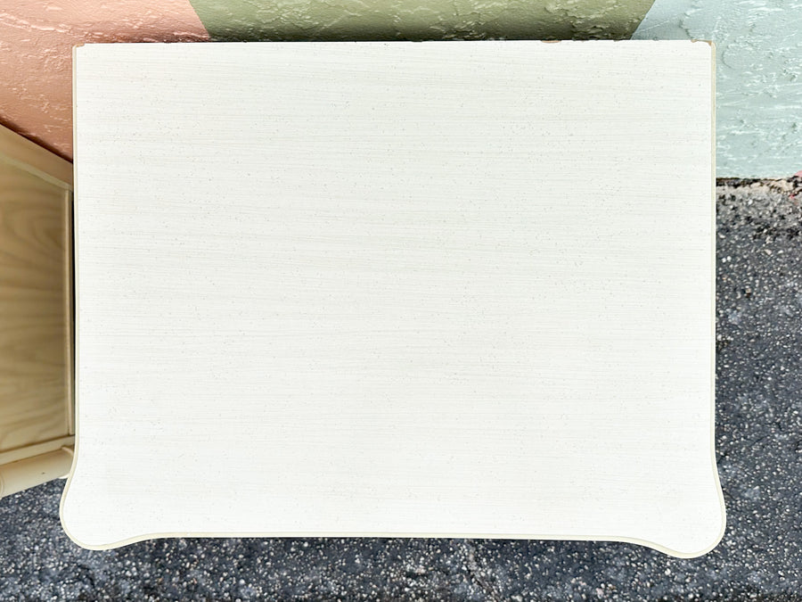 Pair of Faux Bamboo Nightstands