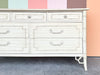 Thomasville Faux Bamboo Double Dresser