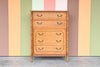 Natural Faux Bamboo Tall Chest