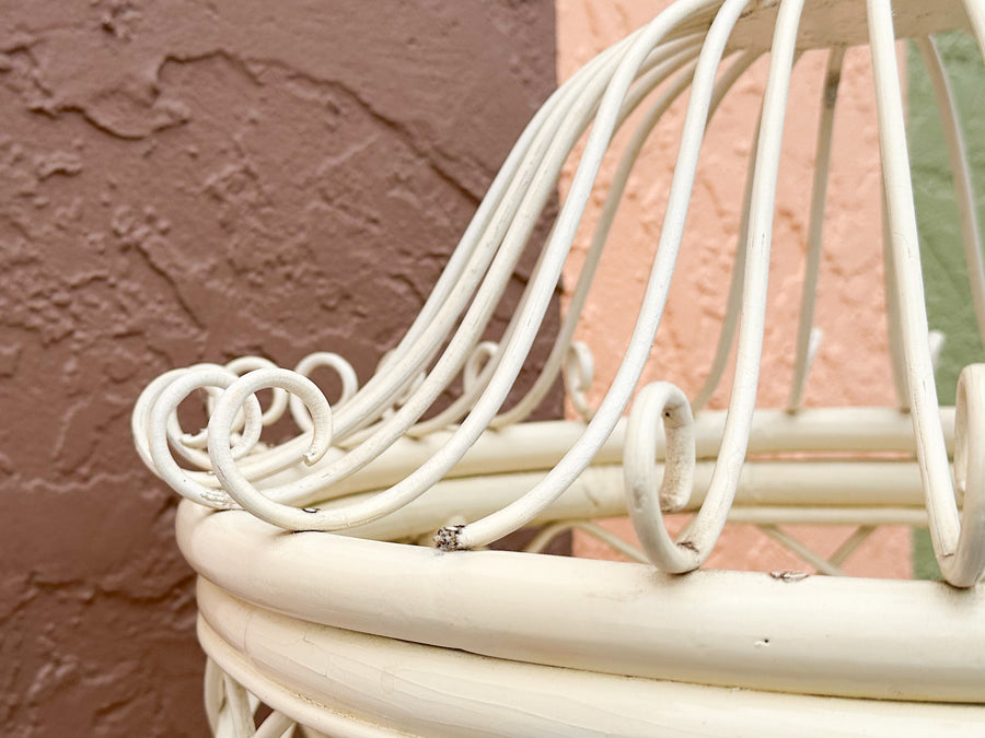 Rattan Round Pagoda Etagere