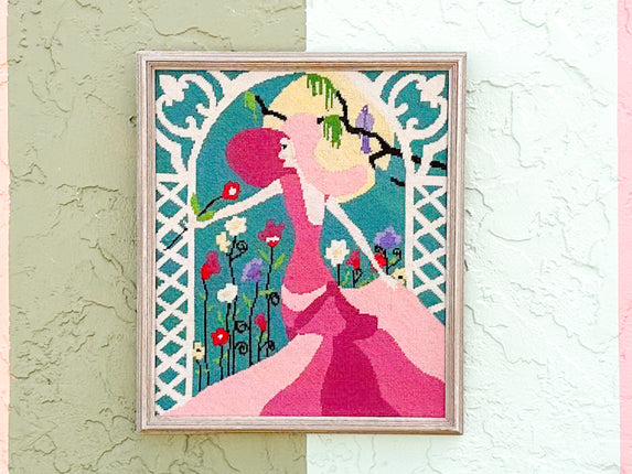 Palm Beach Grand Dame Needlepoint