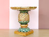 Majolica Pineapple Pedestal