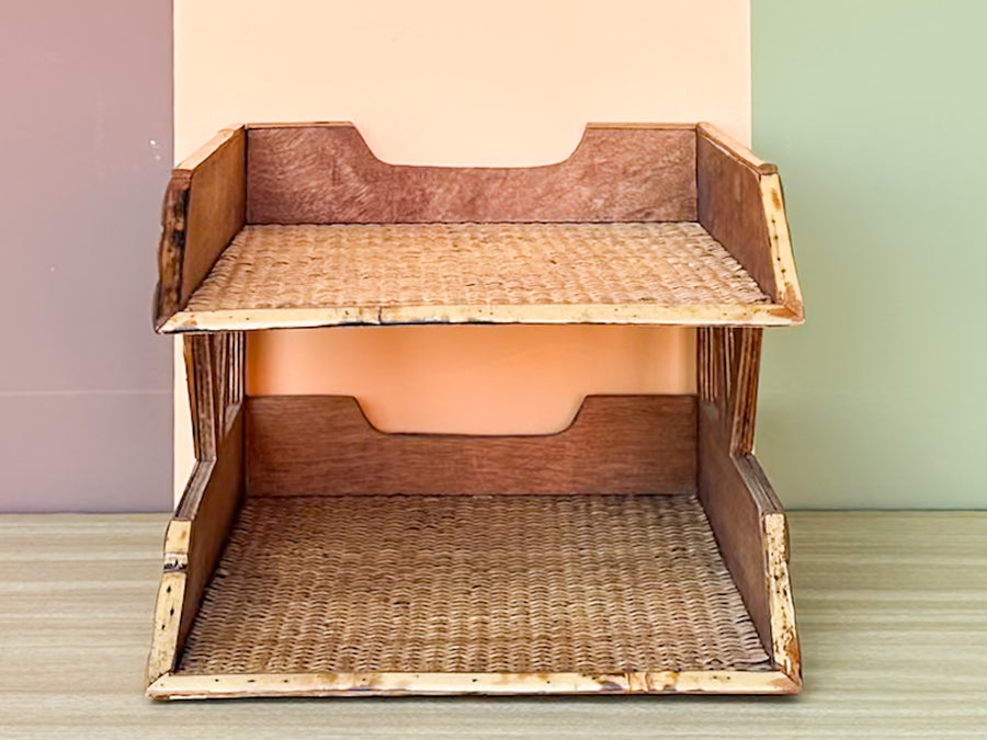Bamboo Desk Organizer