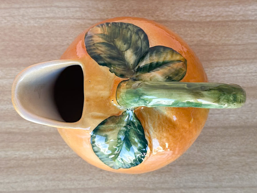 Italian Orange Pitcher