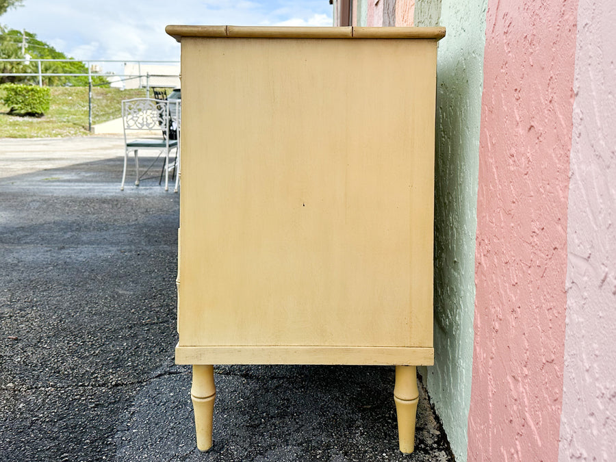 Ficks Reed Faux Bamboo Dresser