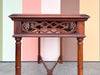 Handsome Drexel Fretwork Console