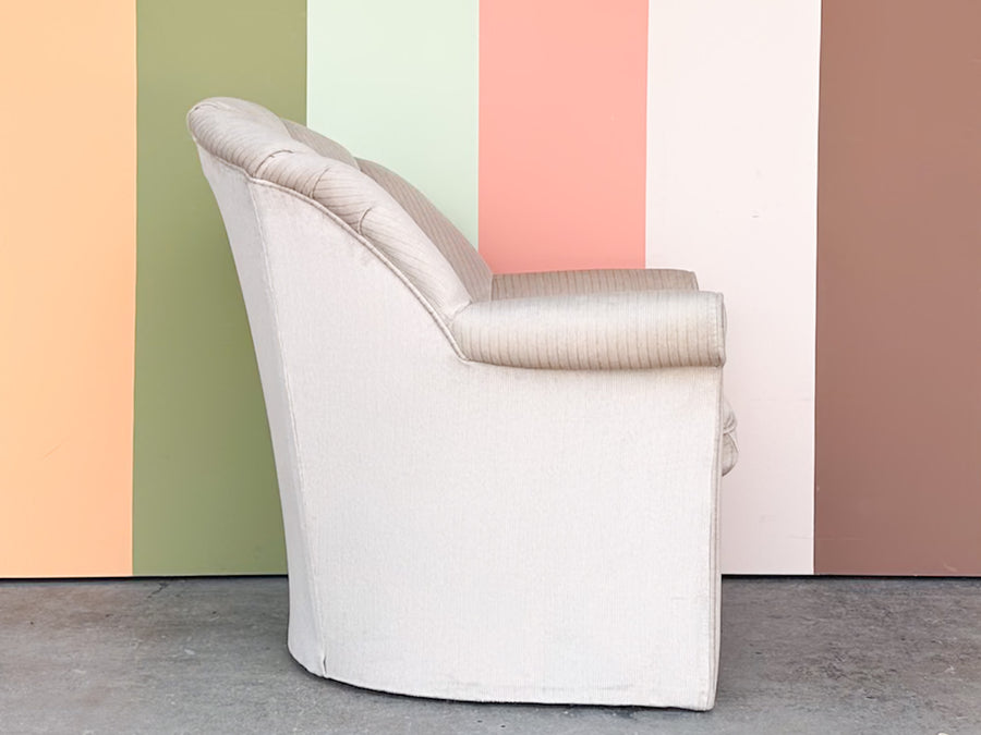 Shell Back Upholstered Chair