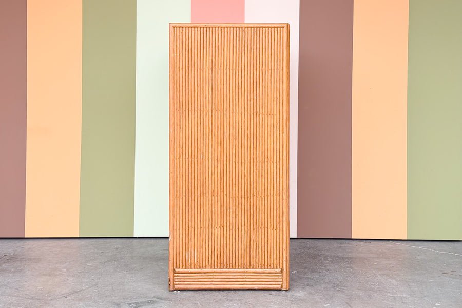 Coastal Cool Rattan Tall Chest