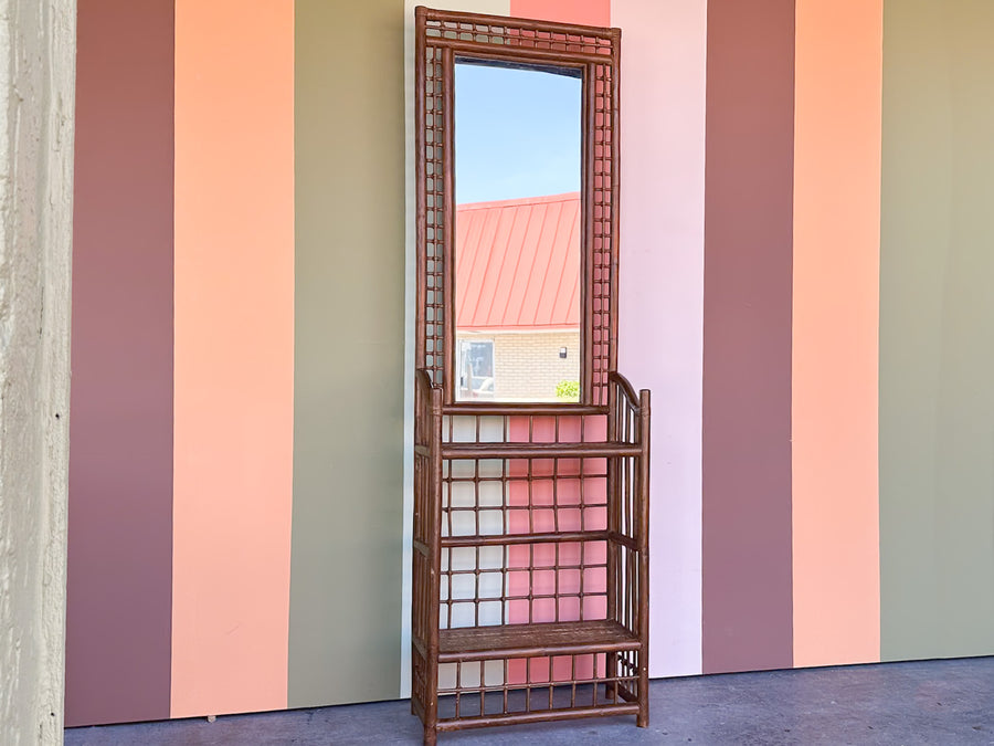 Maitland Smith Rattan Hall Tree