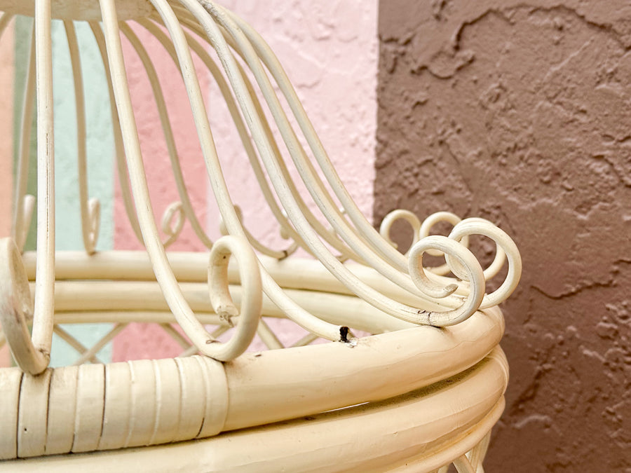 Rattan Round Pagoda Etagere