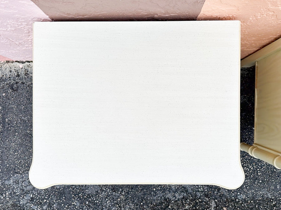Pair of Faux Bamboo Nightstands