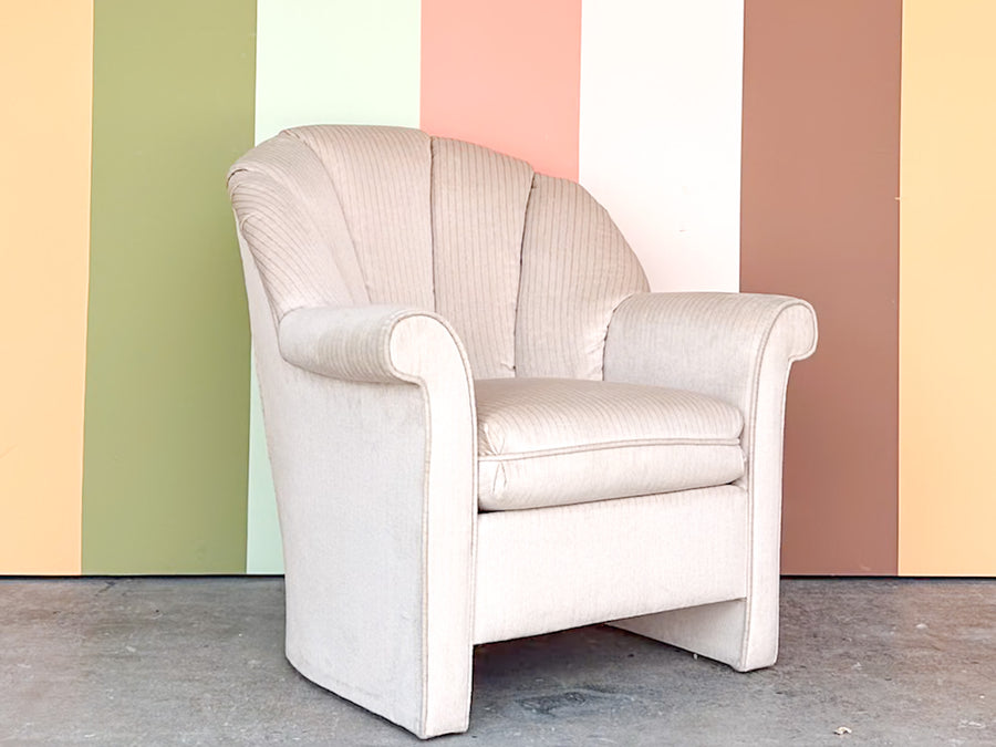 Shell Back Upholstered Chair
