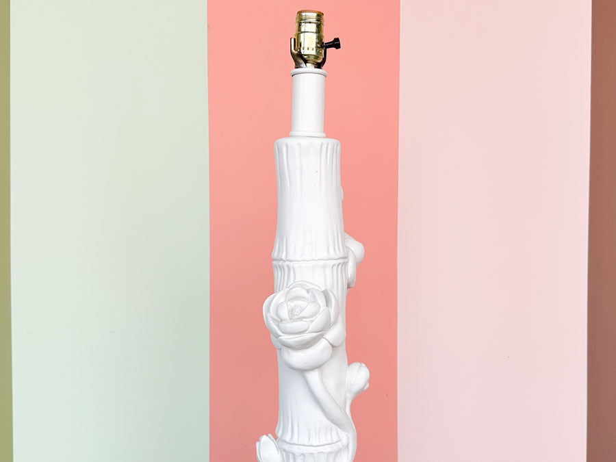 Chinoiserie Chic Lotus Floor Lamp