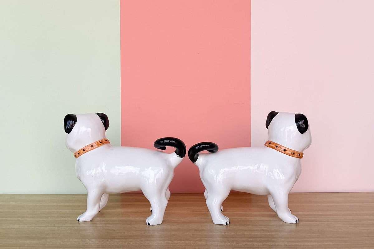 Pair of Italian Bull Dogs