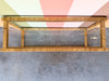 Baldwin Style Rattan Wrapped Console