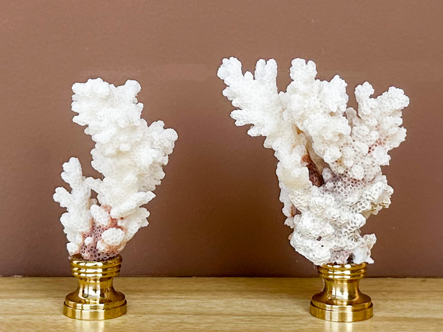 White Coral Finial