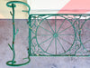 Sweet Green Bird Garden Bench