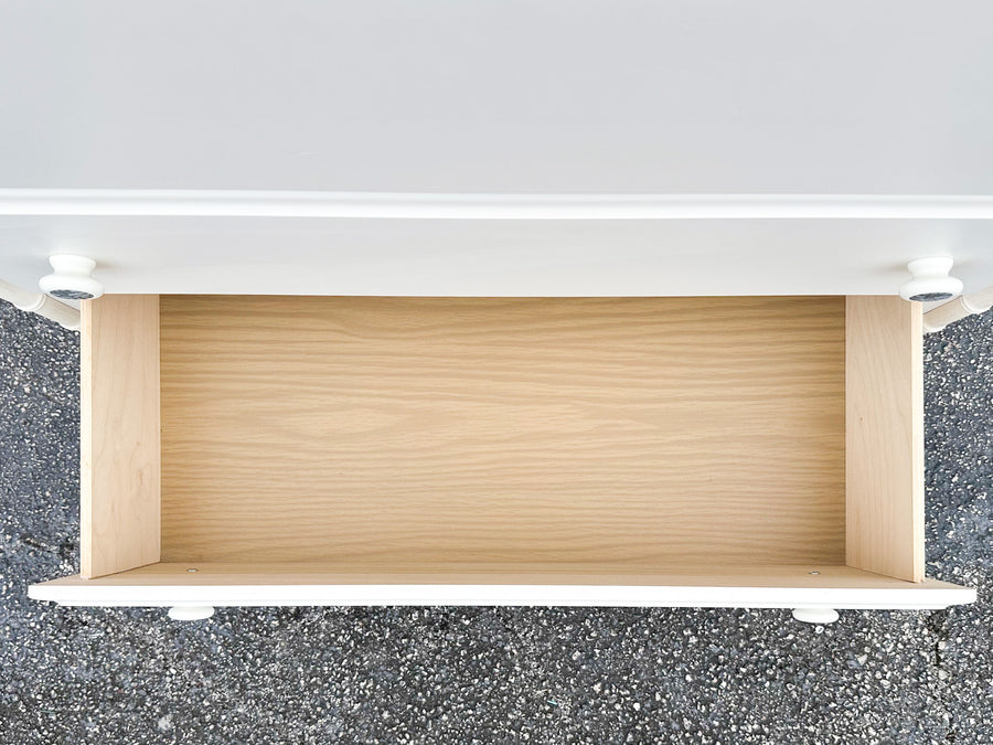 Palm Beach Style Faux Bamboo Tall Chest