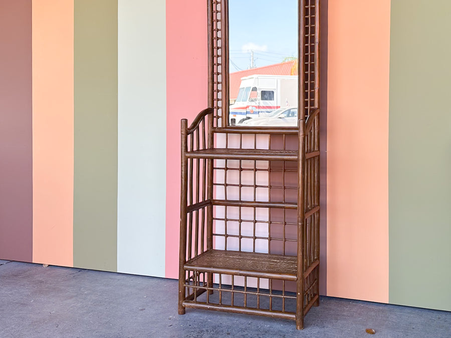 Maitland Smith Rattan Hall Tree