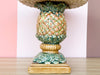 Majolica Pineapple Pedestal