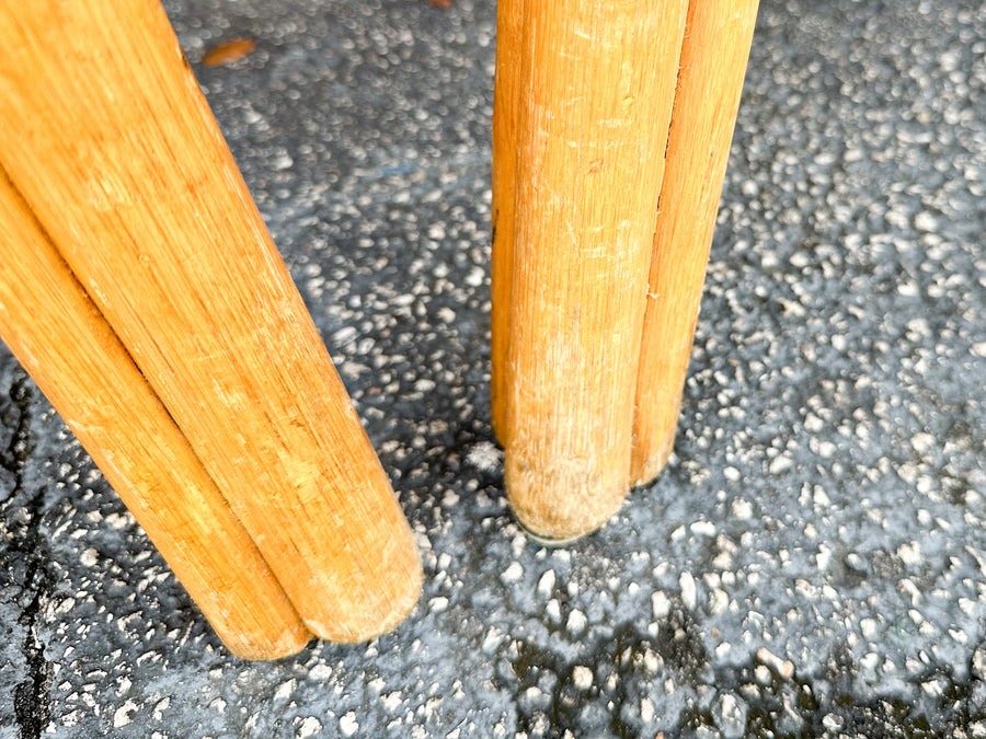Set of Four Coastal Balloon Back Dining Chairs
