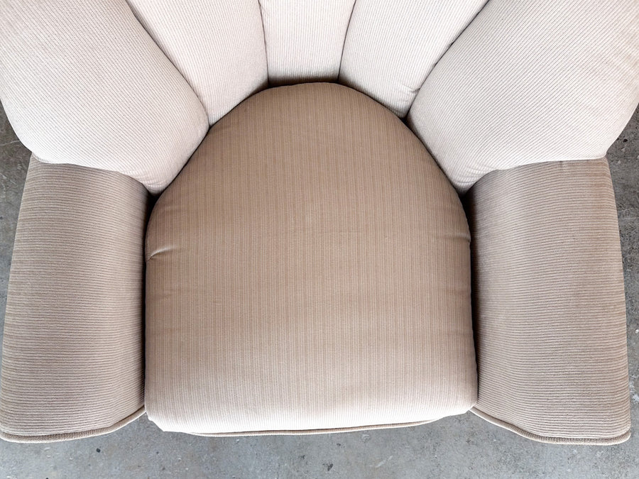 Shell Back Upholstered Chair