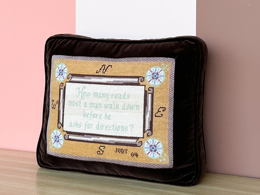 How Many Roads Needlepoint