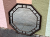 Large Faux Bamboo Octagon MIrror