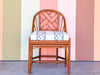 Tortoiseshell Chippendale Arm Chair