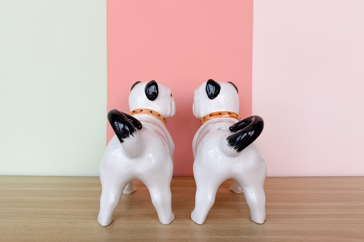 Pair of Italian Bull Dogs