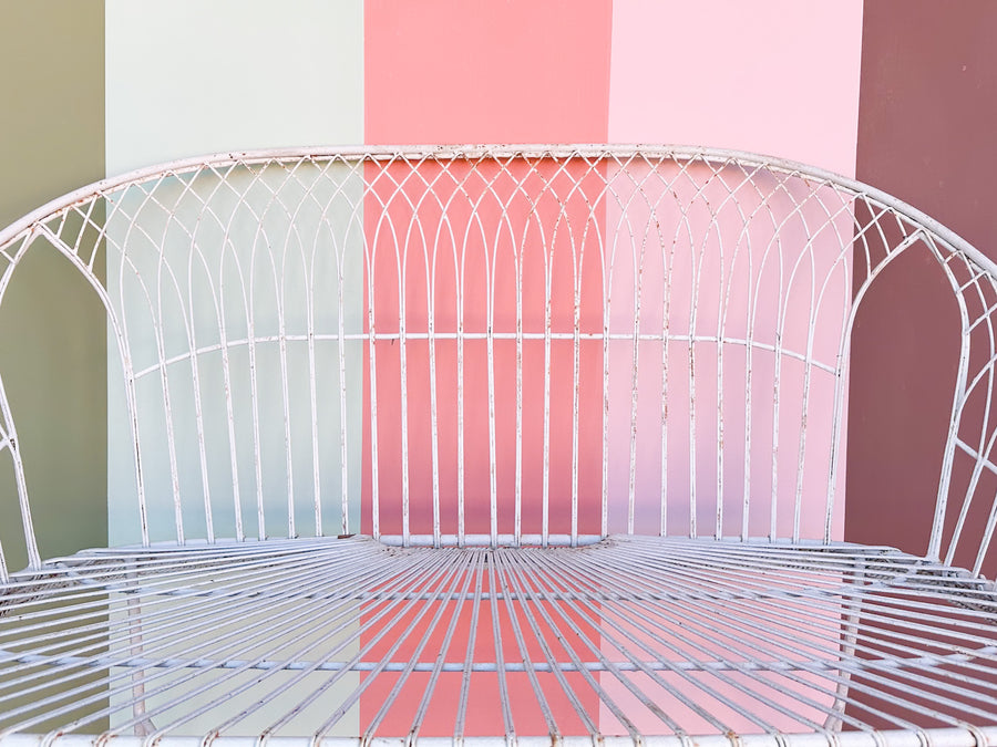 Sweet Wrought Iron Bench