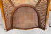 Pair of Handsome Faux Bamboo Cane Barrel Chairs