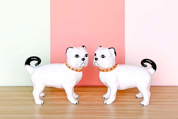 Pair of Italian Bull Dogs