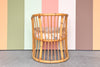 Old Florida Rattan Barrel Chair