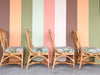 Set of Four Island Style Rattan Dining Chairs