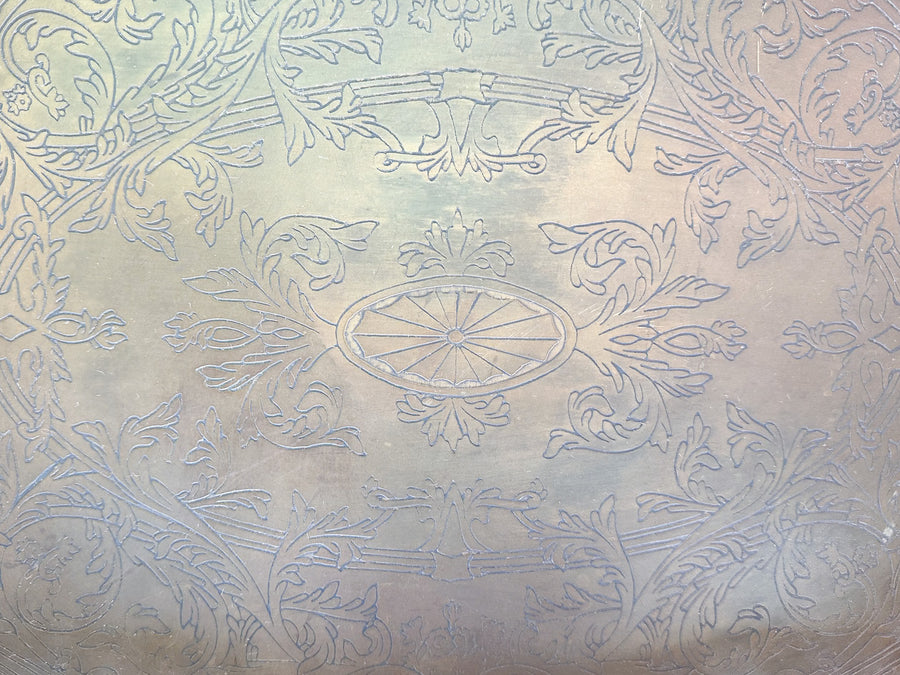 Antique Brass Tray