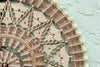 So 70's Macrame Shell Wall Art