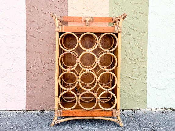 Island Style Rattan Wine Bar